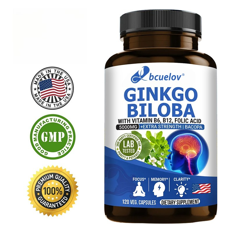 Ginkgo Biloba Extract - Ginkgo Biloba 5000mg Supplement - with