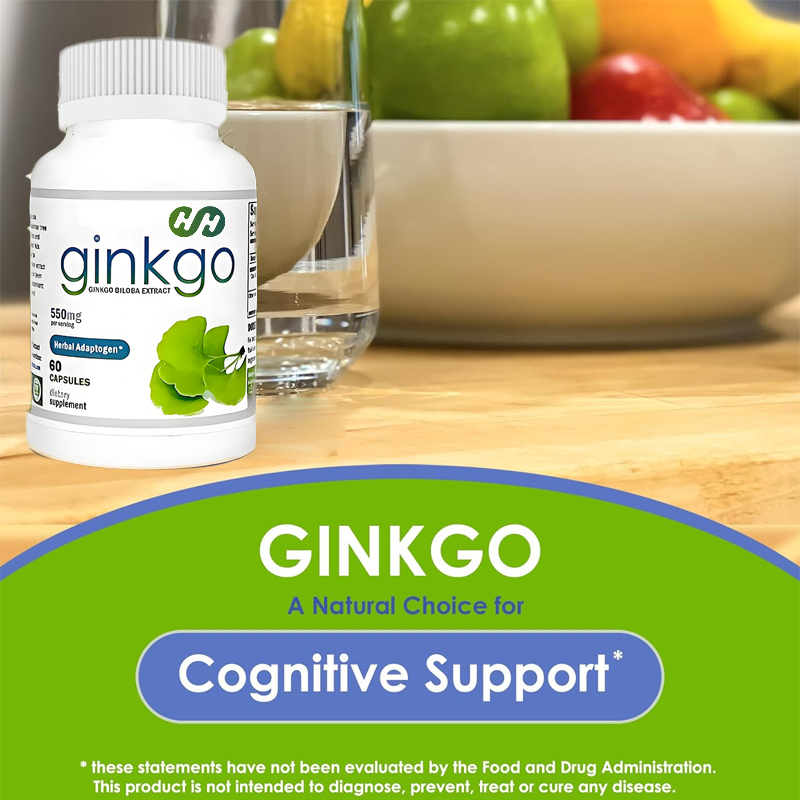 Nutritional Ginkgo Biloba 550m - Ginkgo Biloba Extract ulasan dan harga