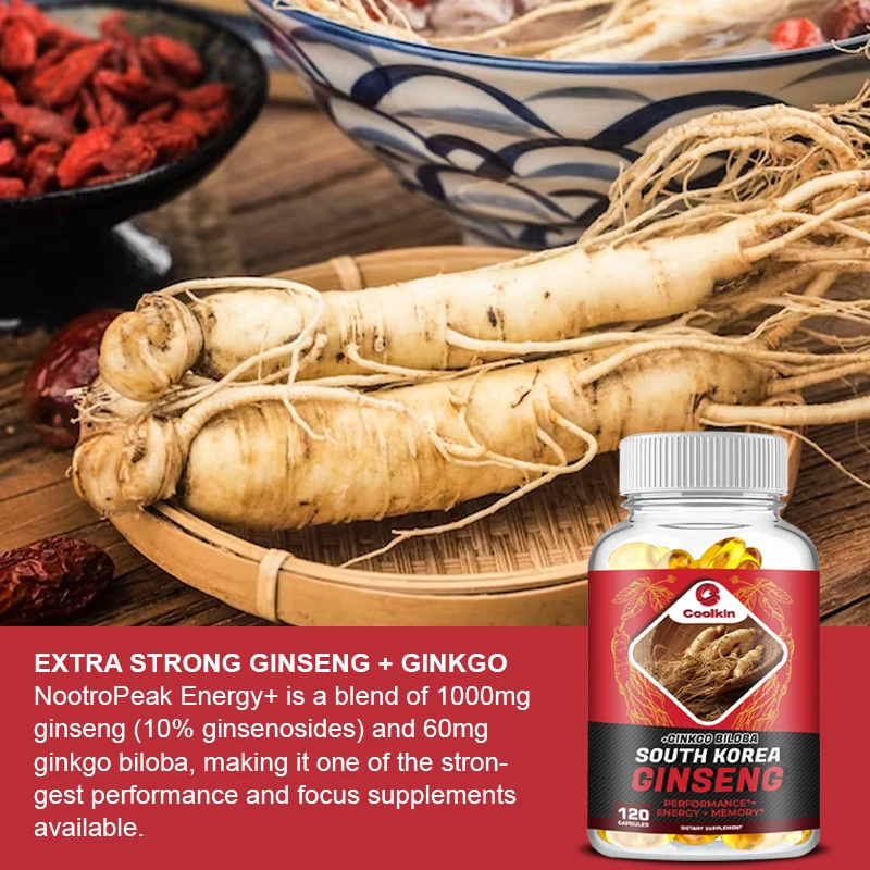 Korean Red Ginseng Capsules -  - Ginkgo Biloba Extract ulasan dan harga