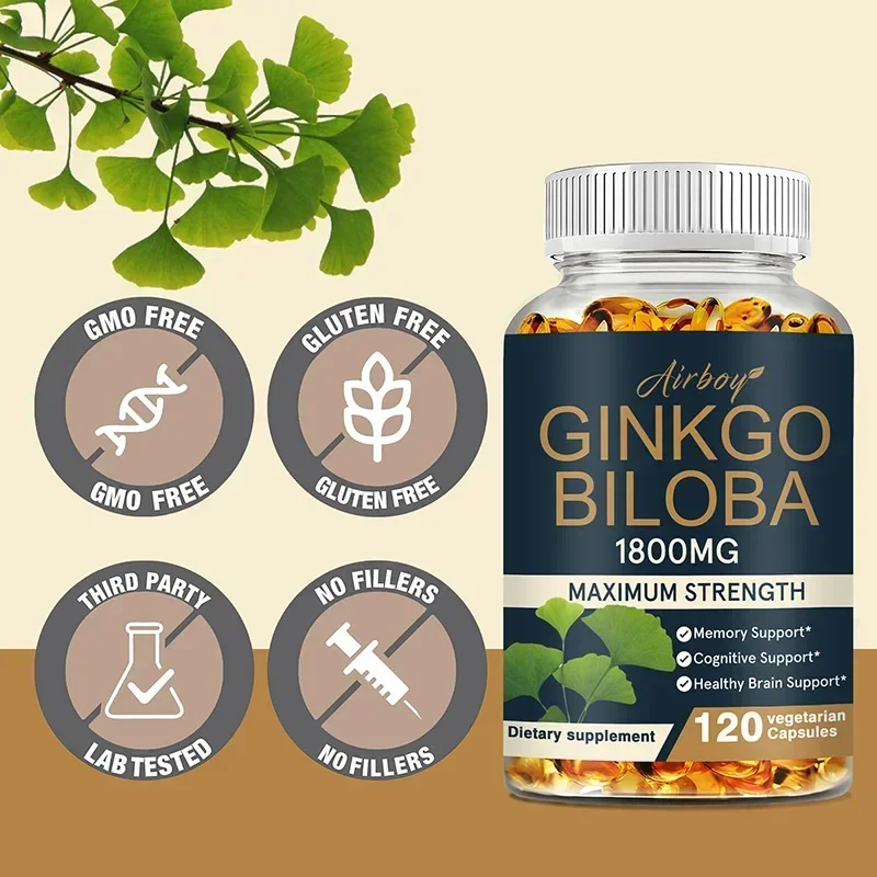 Ginkgo Biloba Supplement - Mem - Ginkgo Biloba Extract ulasan dan harga