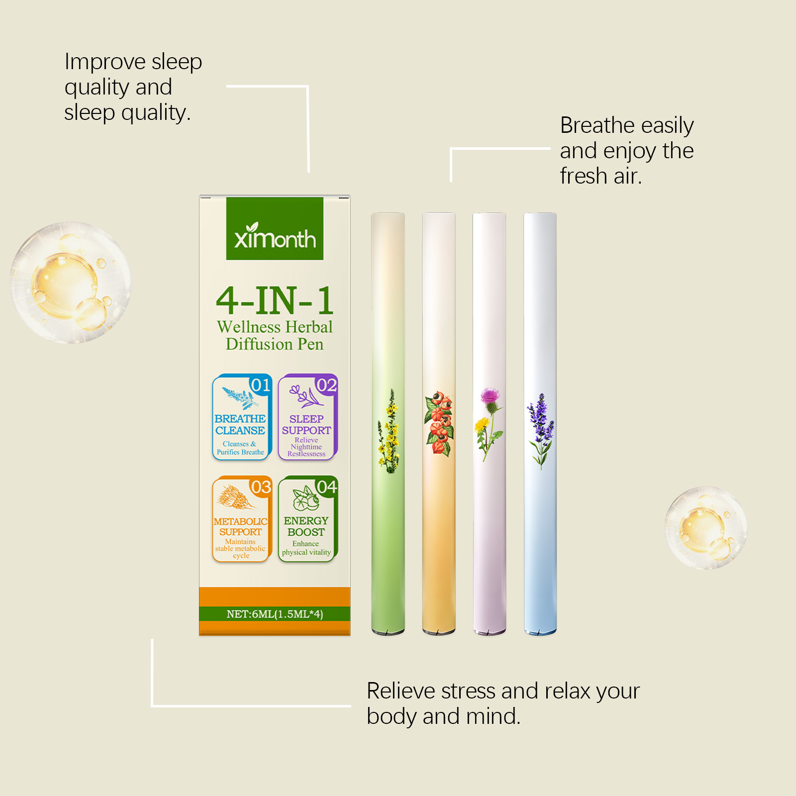 4 In 1 Herbal Energy Combo Sti - Herbal And Wellness ulasan dan harga