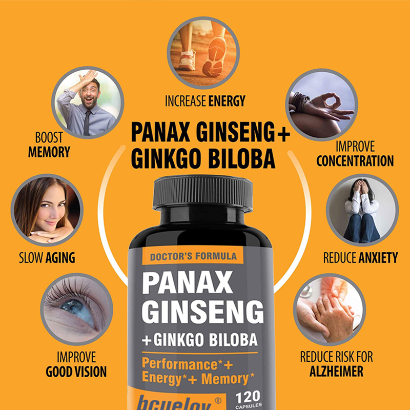 Ginseng + Ginkgo Biloba Extrac - Ginkgo Biloba Extract ulasan dan harga