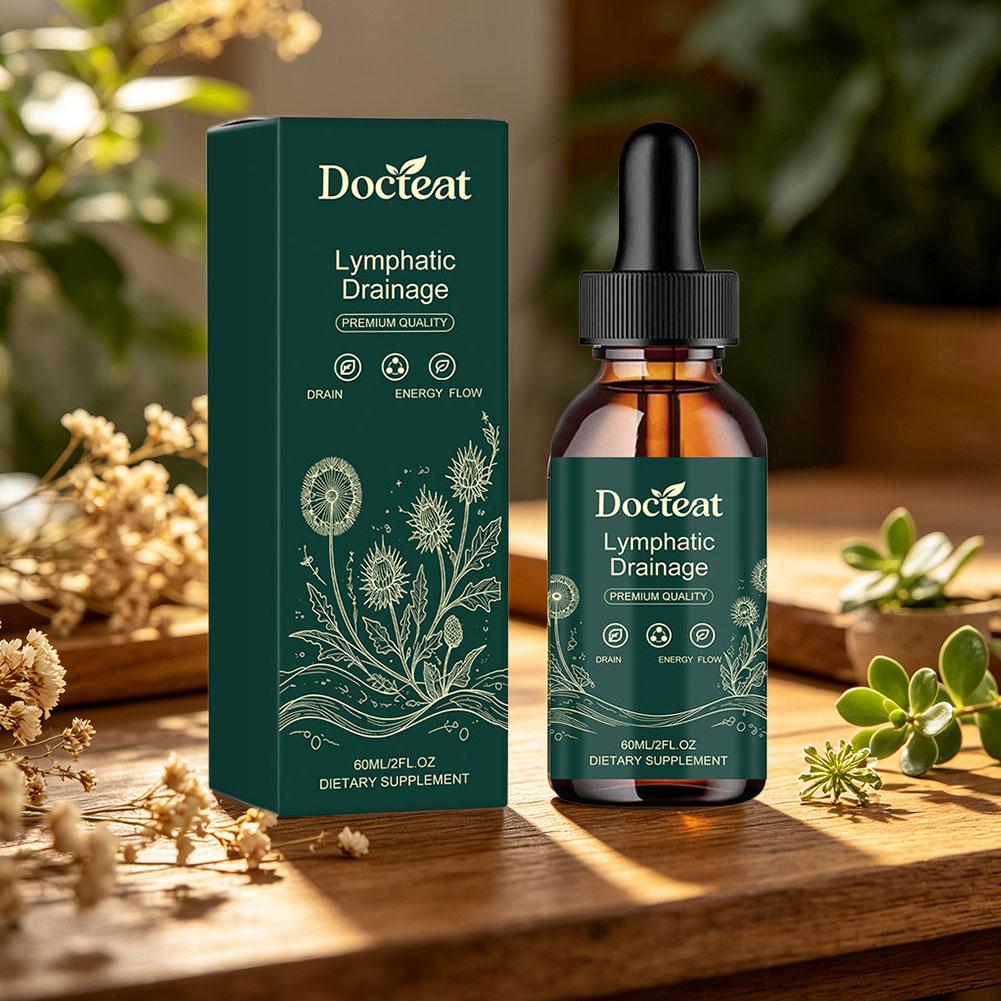 60ml Docteat Lymphatic Drainag - Herbal And Wellness ulasan dan harga