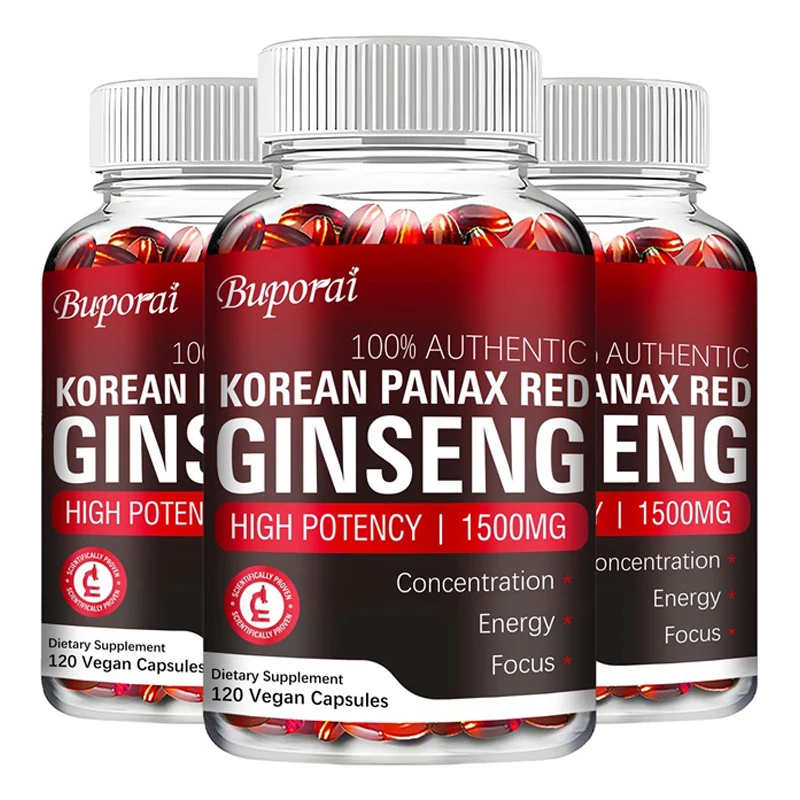 Korean Red Panax Ginseng Capsu - Ginkgo Biloba Extract ulasan dan harga