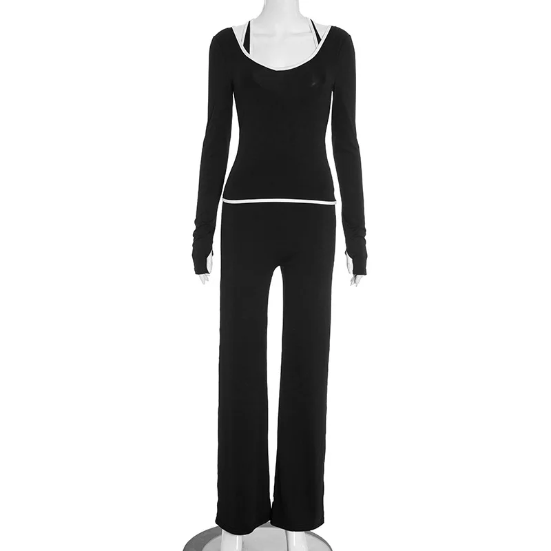 Women Tracksuits Color Patchwo - Herbal Yoga ulasan dan harga