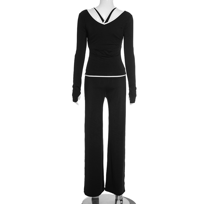 Women Tracksuits Color Patchwo - Herbal Yoga ulasan dan harga