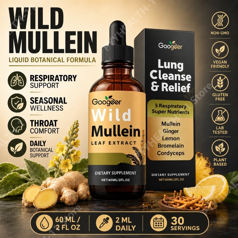 Mullein Liquid Drops Herbal Bl - Herbal And Wellness ulasan dan harga