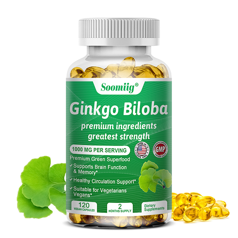 Ginko Biloba Capsules - Brain  - Ginkgo Biloba Extract ulasan dan harga