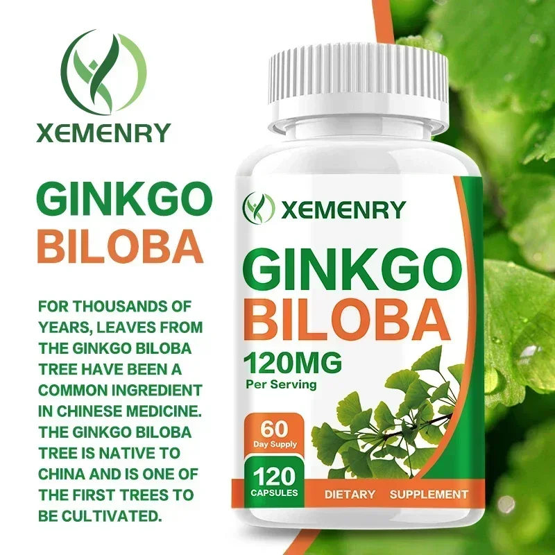 Ginkgo Biloba Capsules - Brain - Ginkgo Biloba Extract ulasan dan harga