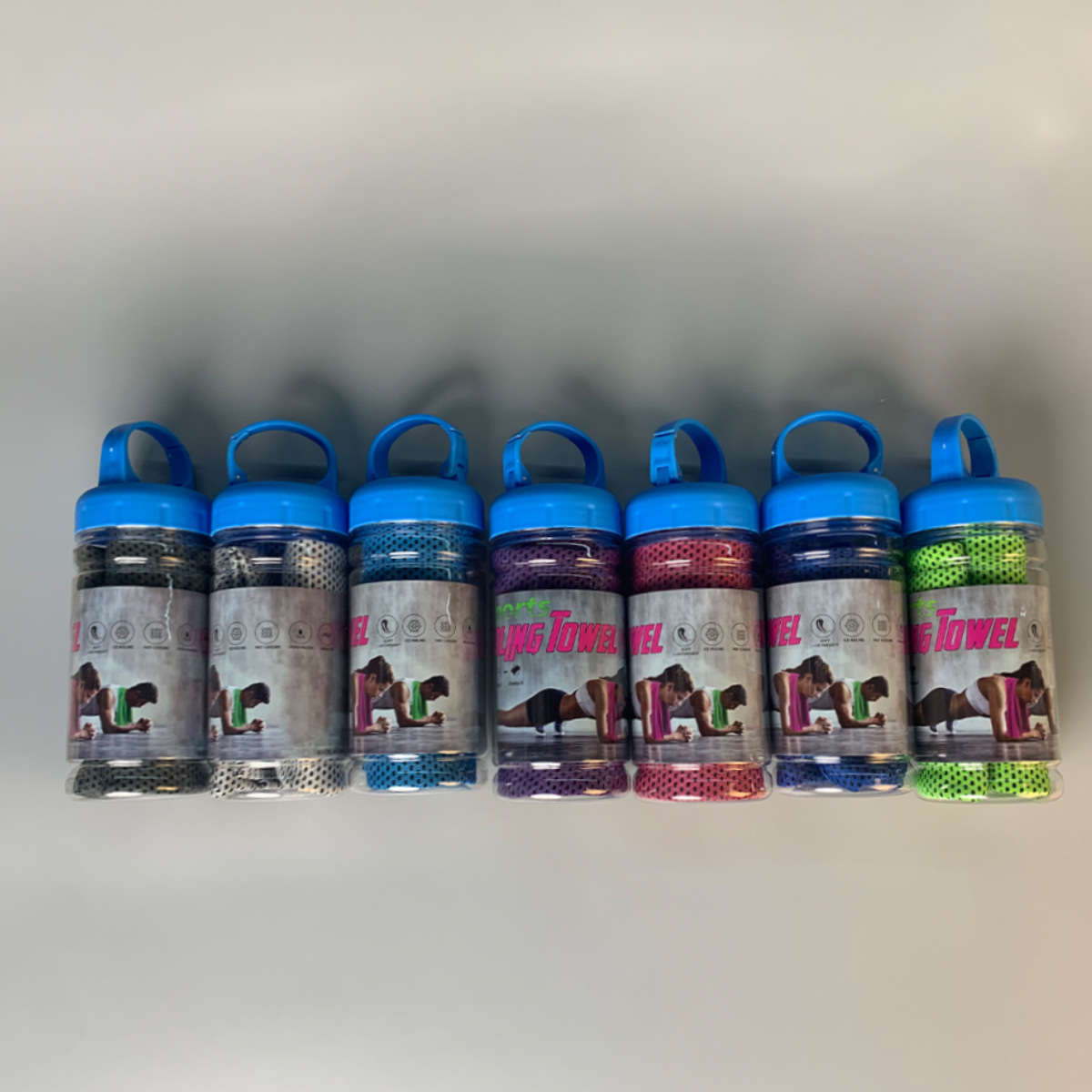 Cooling Towel with Portable Bo - Herbal Yoga ulasan dan harga