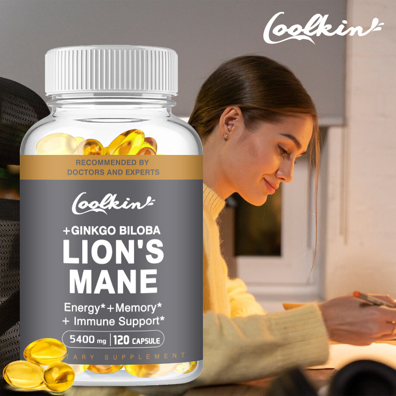 Coolkin Lion's Mane Mushroom E - Ginkgo Biloba Extract ulasan dan harga